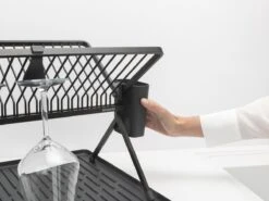 Brabantia SinkSide Afdruiprek - Inklapbaar - Dark Grey -Afwas Benodigdheden Winkel 1200x900 24