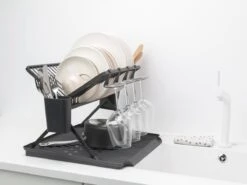 Brabantia SinkSide Afdruiprek - Inklapbaar - Dark Grey -Afwas Benodigdheden Winkel 1200x900 26