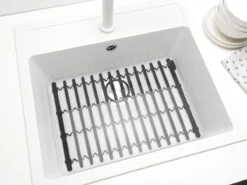 Brabantia SinkSide Gootsteenmat - Dark Grey 12 Brabantia SinkSide Gootsteenmat - Dark Grey -Afwas Benodigdheden Winkel 1200x900 3