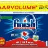Finish Powerball All In 1 Max Ontvetter Vaatwastabletten Jaarvolume - 270 Tabs