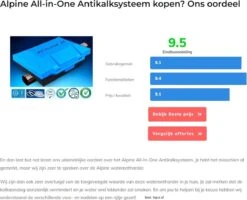 Alpine® Hét Waterontharder Alternatief All-in-one XL Antikalk Magneet Voor Koper En Kunststof Leidingen 20.000 Gauss - Energiebesparing - Energie Besparen - Gas Besparen -Afwas Benodigdheden Winkel 1200x971