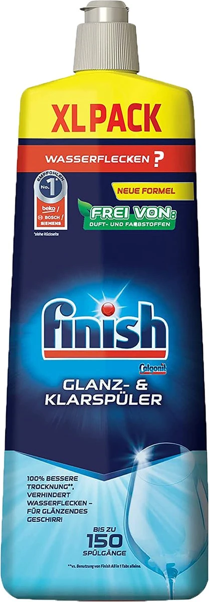 Finish Vaatwas Zout 2x1,2kg | Finish Glanspoel 2 X 800ml | Finish Eco 400ml 3 Finish Vaatwas Zout 2x1,2kg | Finish Glanspoel 2 X 800ml | Finish Eco 400ml - Afbeelding 3