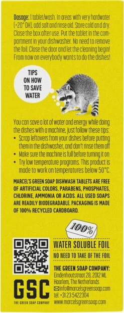 Marcel's Green Soap Vaatwastabletten Grapefruit & Limoen - 25 Stuks 16 Marcel's Green Soap Vaatwastabletten Grapefruit & Limoen - 25 Stuks -Afwas Benodigdheden Winkel 478x1200 1