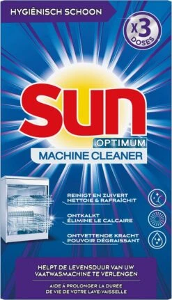 SUN® 12x Sun Machinereiniger 3 Stuks -Afwas Benodigdheden Winkel 687x1200