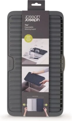 Joseph Joseph - Tier - Afdruipmat - Uitschuifbaar - Grijs 17 Joseph Joseph - Tier - Afdruipmat - Uitschuifbaar - Grijs -Afwas Benodigdheden Winkel 711x1200