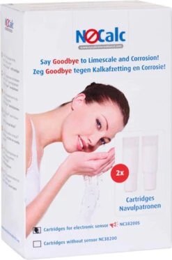 NoCalc Navulpatronen - 2 Stuks - Gebruik I.c.m. Electronic Sensor - Waterontharder - Waterontkalker -Afwas Benodigdheden Winkel 794x1200