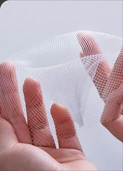 Merkloos Gootsteen Organizer - Gootsteen Afval Netje - Gootsteenontstopper -Gootsteen Zeef Netto- Sink Filter Rack Anti-Blokkeren Wegwerp-Fijne Mesh Filter Aanrecht Zeef Mesh Tas Voor Keuken- Spoelbak - Incl. 50 Netjes -Afwas Benodigdheden Winkel 862x1200