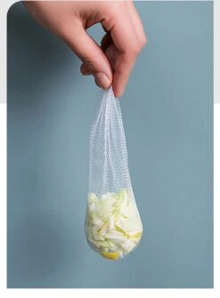 Merkloos Gootsteen Organizer - Gootsteen Afval Netje - Gootsteenontstopper -Gootsteen Zeef Netto- Sink Filter Rack Anti-Blokkeren Wegwerp-Fijne Mesh Filter Aanrecht Zeef Mesh Tas Voor Keuken- Spoelbak - Incl. 50 Netjes -Afwas Benodigdheden Winkel 886x1200 3