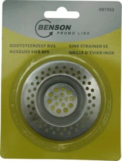 Benson Gootsteenzeef Rvs Op Kaart 5 Benson Gootsteenzeef Rvs Op Kaart -Afwas Benodigdheden Winkel 912x1200